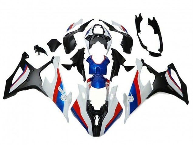 2019-2022 BMW S1000RR Motorcycle Fairings - Black White Red Blue Australia
