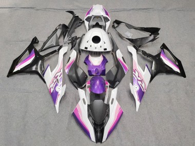 Affordable 2019-2022 BMW S1000RR Motorcycle Fairings - Pink Purple White Australia