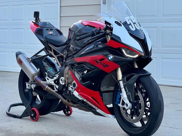 2019-2022 BMW S1000RR Motorcycle Fairings - Black Red White Australia