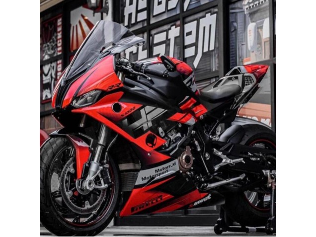 2019-2022 BMW S1000RR Motorcycle Fairings - Black Red Grey Australia