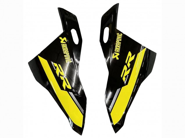 2019-2022 BMW S1000RR Motorcycle Fairings - Glossy Black Yellow Australia