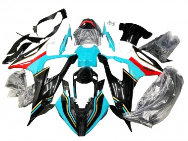 Affordable 2019-2022 BMW S1000RR Motorcycle Fairings - Black Sky Blue Red Australia