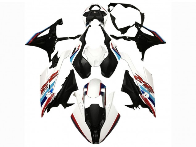 2019-2022 BMW S1000RR Motorcycle Fairing - Black White Blue Australia