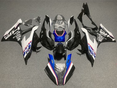 Affordable 2019-2022 BMW S1000RR Motorcycle Fairings - White Black Blue Australia