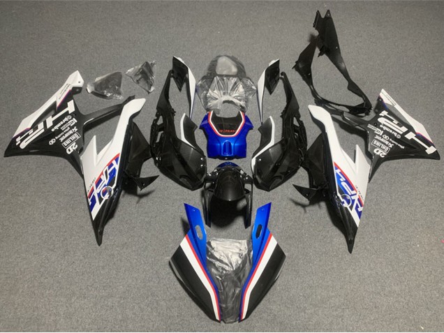 2019-2022 BMW S1000RR Motorcycle Fairings - White Black Blue Australia