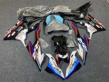 Affordable 2019-2022 BMW S1000RR Motorcycle Fairings - Blue White Red 98 Australia