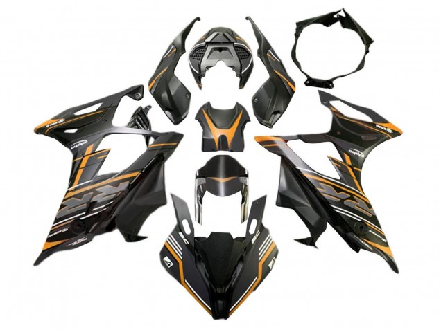 2019-2022 BMW S1000RR Motorcycle Fairings - Matte Orange Black Australia
