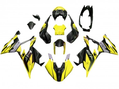 Affordable 2019-2022 BMW S1000RR Motorcycle Fairings - Matte Yellow Black Australia