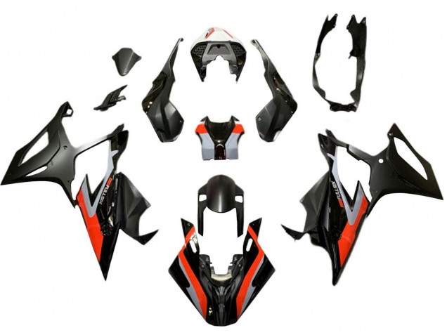 2019-2022 BMW S1000RR Motorcycle Fairings - Red Black Grey Australia