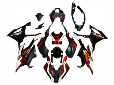 Affordable 2019-2022 BMW S1000RR Motorcycle Fairings - Red White Black Australia