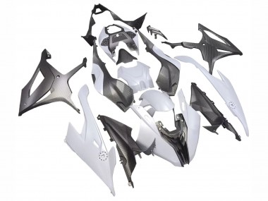 Affordable 2019-2022 BMW S1000RR Motorcycle Fairings - Grey Black Carbon Fiber Australia
