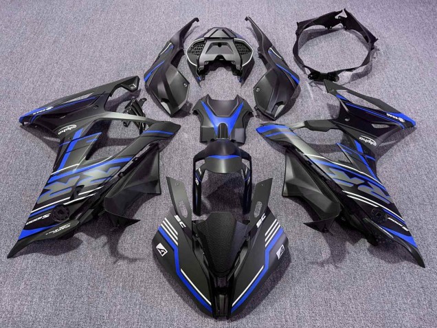 2019-2022 BMW S1000RR Motorcycle Fairing - Black Blue Australia