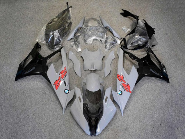 2019-2022 BMW S1000RR Motorcycle Fairings - Black Grey White Australia