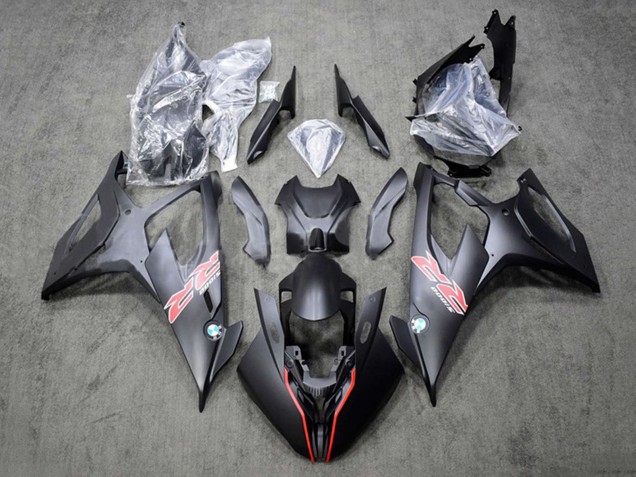 2019-2022 BMW S1000RR Motorcycle Fairing - Black Red Australia