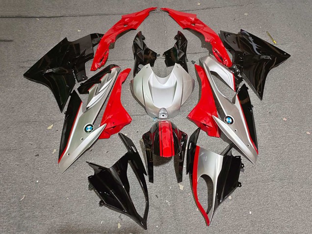 2019-2022 BMW S1000RR Motorcycle Fairings - Black Silver Red Australia