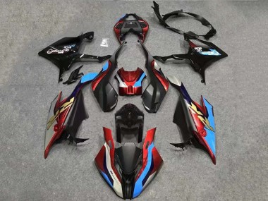 Affordable 2019-2022 BMW S1000RR Motorcycle Fairing Kits - White Blue Red Black Australia