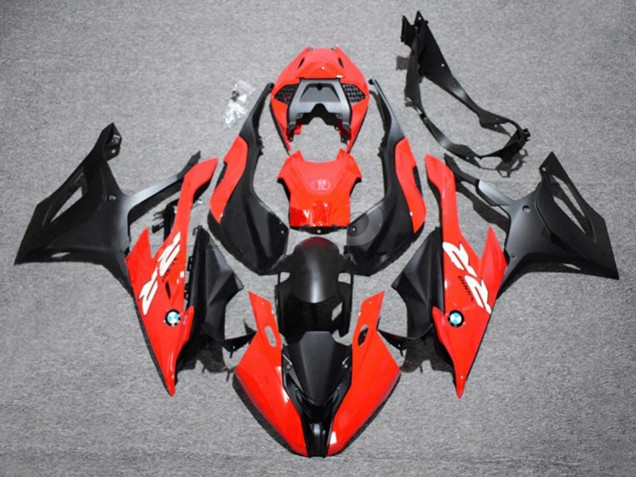 2019-2022 BMW S1000RR Motorcycle Fairing - Red Black Australia