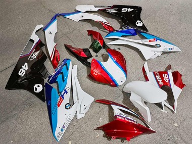 Affordable 2019-2022 BMW S1000RR Motorcycle Fairings - Red White Blue 46 Australia