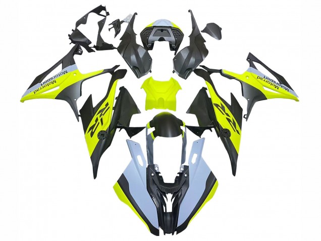 2019-2022 BMW S1000RR Motorcycle Fairings - Black Yellow Grey Australia