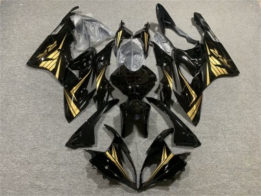 Affordable 2017-2018 BMW S1000RR Motorcycle Fairings - Gold Glossy Black Australia
