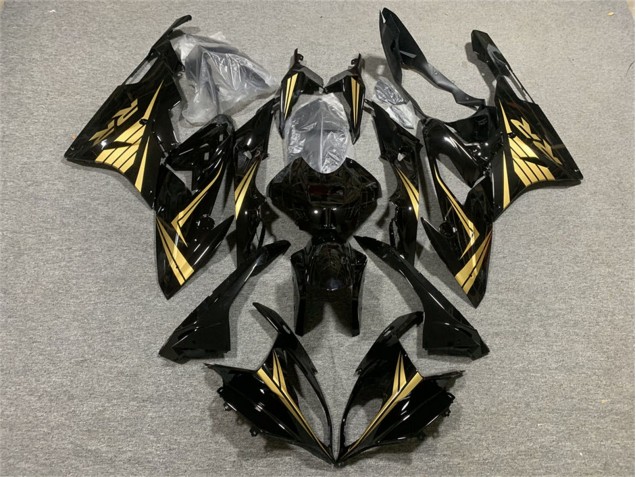 2017-2018 BMW S1000RR Motorcycle Fairings - Gold Glossy Black Australia
