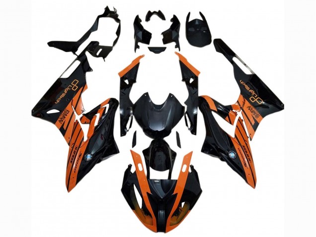 2017-2018 BMW S1000RR Motorcycle Fairings - Orange Black Australia
