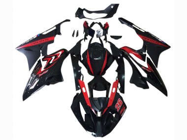 Affordable 2017-2018 BMW S1000RR Motorcycle Fairing - Red Glossy Black Matte Black Australia