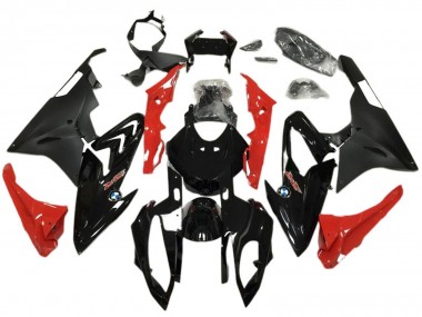 Affordable 2017-2018 BMW S1000RR Abs Motorcycle Fairings - Red Glossy Black Matte Black Australia