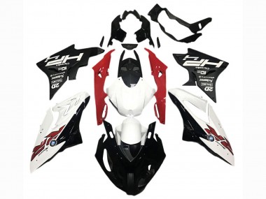 Affordable 2017-2018 BMW S1000RR Motorcycle Fairings - White Red Matte Black Australia