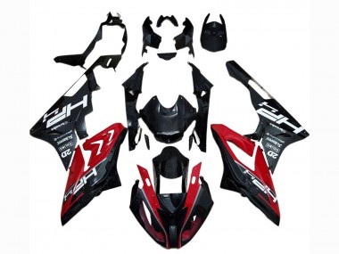 Affordable 2017-2018 BMW S1000RR Motorcycle Fairing - Red Glossy Black Australia