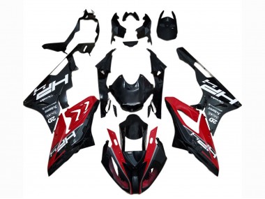 Affordable 2017-2018 BMW S1000RR Motorcycle Fairing - Red Glossy Black Australia