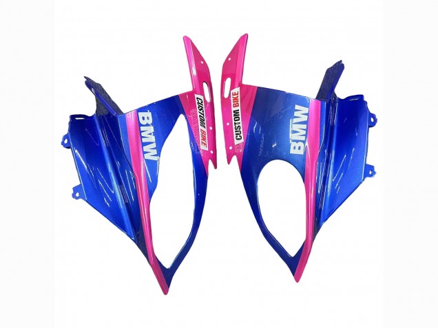 2017-2018 BMW S1000RR Motorcycle Fairings - Pink Blue Yellow Shark Australia