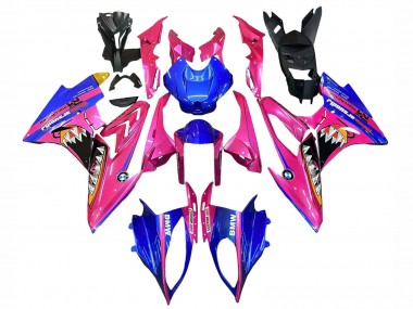 Affordable 2017-2018 BMW S1000RR Motorcycle Fairings - Pink Blue Yellow Shark Australia