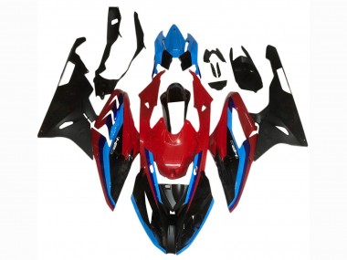 Affordable 2017-2018 BMW S1000RR Motorcycle Fairings - Blue Red Black Australia