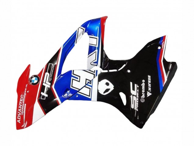 2017-2018 BMW S1000RR Motorcycle Fairings Kits - White Blue Red Glossy Black Australia