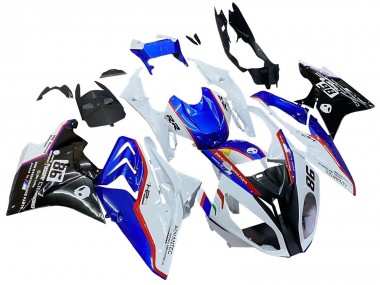 Affordable 2017-2018 BMW S1000RR Bike Fairings - White Blue Red Glossy Black Australia