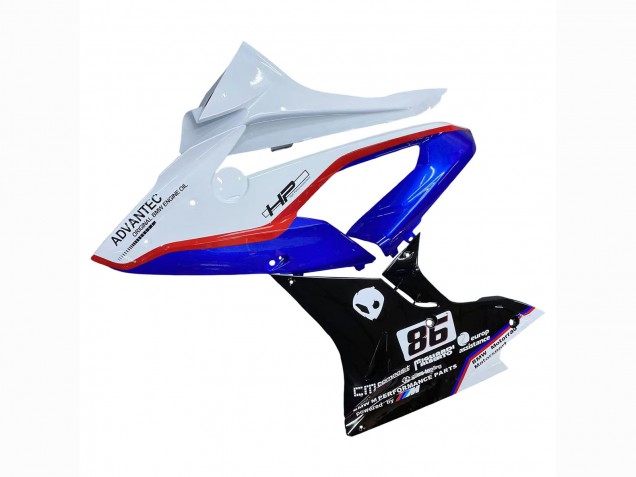 2017-2018 BMW S1000RR Bike Fairings - White Blue Red Glossy Black Australia
