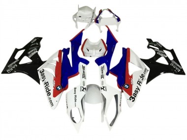 Affordable 2017-2018 BMW S1000RR Motorcycle Fairings Kit - White Blue Red Glossy Black Australia