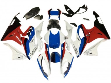 Affordable 2017-2018 BMW S1000RR Motorcycle Fairings - White Blue Red Black Australia