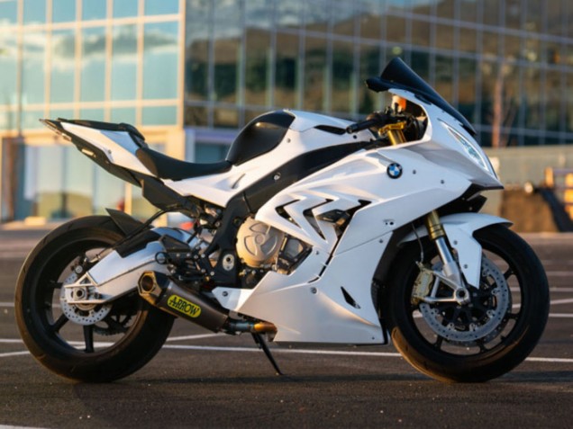 2017-2018 BMW S1000RR Motorcycle Fairings - Glossy White Australia