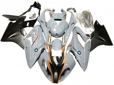 Affordable 2017-2018 BMW S1000RR Motorcycle Fairings - Nardo Grey Matte Black Australia