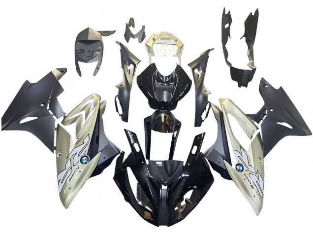 2017-2018 BMW S1000RR Motorcycle Fairings - Silver Black Australia
