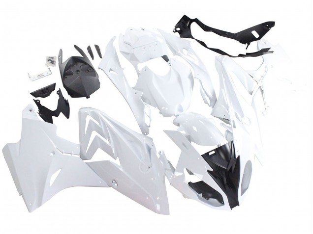 2017-2018 BMW S1000RR Motorcycle Fairings - White Australia