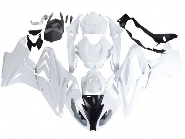 Affordable 2017-2018 BMW S1000RR Motorcycle Fairings - White Australia