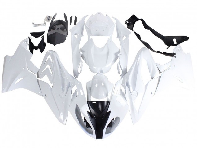 2017-2018 BMW S1000RR Motorcycle Fairings - White Australia