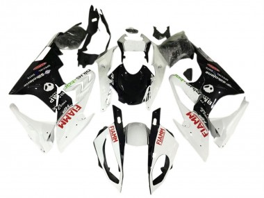 Affordable 2017-2018 BMW S1000RR Motorcycle Fairings - White Black Fiamm Australia