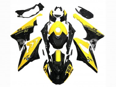 Affordable 2017-2018 BMW S1000RR Motorcycle Fairings - Yellow Black Australia