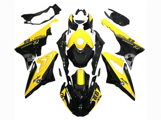 2017-2018 BMW S1000RR Motorcycle Fairings - Yellow Black Australia