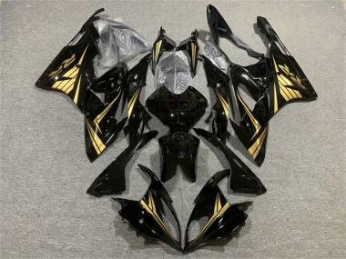 Affordable 2015-2016 BMW S1000RR Motorcycle Fairings - Glossy Black Gold Australia