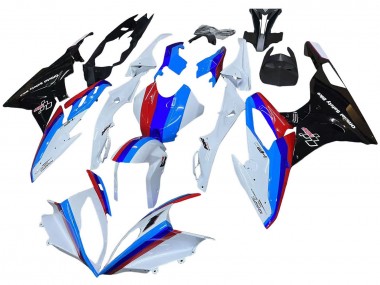 Affordable 2015-2016 BMW S1000RR Motorcycle Fairing Kits - White Red Blue Glossy Black Australia